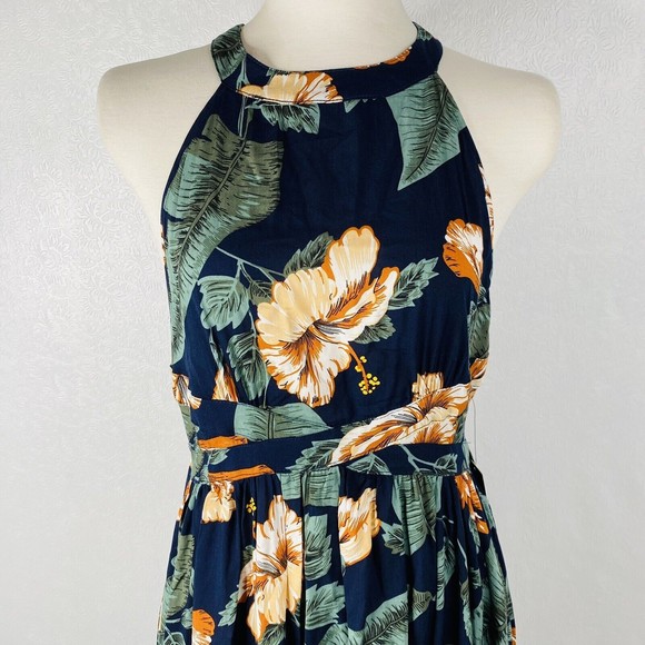 Lulus Sz M Floral Maxi Dress - Picture 3 of 12